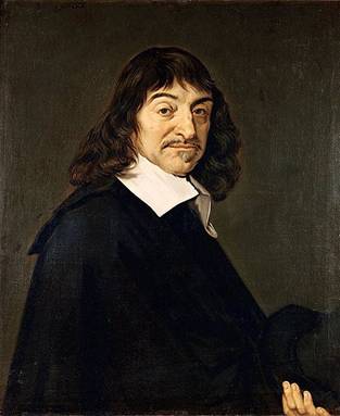 René Descartes, ca. 1649  (Frans Hals) (1583-1666)  Musée du Louvre, Paris     