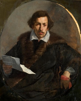 A Man, ca. 1645 (attributed to Guercino) (1599-1661)  Chrysler Museum of Art, Norfolk, VA,    55.38.1 

