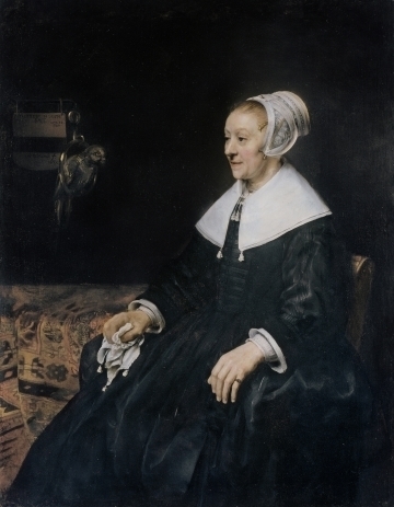 Carlita Hooghsaet, 1657 (Rembrandt van Rijn) (1606-1669) Private Collection 