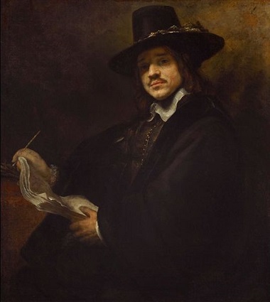 A Man, ca. 1655 (follower of Rembrandt van Rijn) (1606-1669)  The Frick Collection, New York, NY