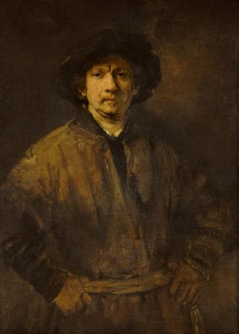 Self-Portrait, 1652 (Rembrandt van Rijn) (1606-1669)  Kunsthistorisches Museum, Wien, GG_411 