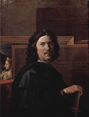 Self-Portrait, ca. 1650  (Nicolas Poussin) (1594-1665)   Musée du Louvre, Paris 
