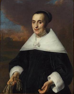 A Lady, 1651   (Bartolomeus van der Helst) (1613-1670)    Kunsthistorisches Museum, Wien   GG_6388 
