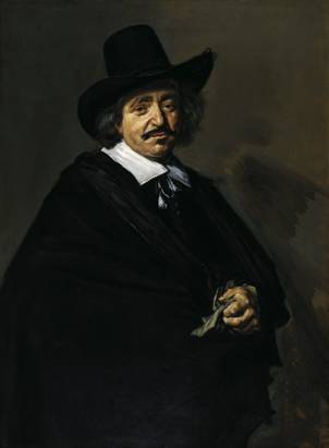 A Man, ca. 1650-1652 (Frans Hals) (1583-1666)    Palais Lichtenstein, Wien  GE235 
