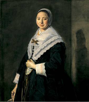 A Lady, 1652   (Frans Hals) (1583-1666) St. Louis Art Museum, MO   272:1955          
