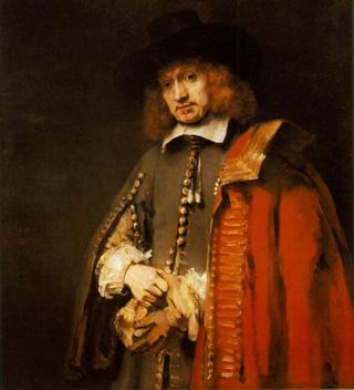 Jan Six, 1654  (Rembrandt van Rijn) (1606-1669)    Jan Six Collection, Amsterdam          