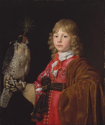 A Boy with a Falcon, ca. 1655  (Wallerant Vaillant) (1623-1677)    The Metropolitan Museum of Art, New York, NY   57.104     
