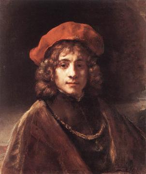 The Artists Son Titus, ca. 1657   (Rembrandt van Rijn) (1606-1669) The Wallace Collection, London      