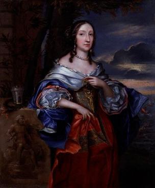 Elizabeth Claypole (née Cromwell), 1658, posthumous  (John Michael Wright) (1617-1694) National Portrait Gallery, London 952
