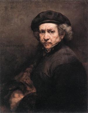 Self-Portrait, 1659   (Rembrandt van Rijn) (1606-1669) National Gallery of Art, Washington D.C. 