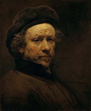Self-Portrait, ca. 1657 (Rembrandt van Rijn) (16 06-1669)   Scottish National Portrait Gallery, Edinburgh,   NGL 072.46 