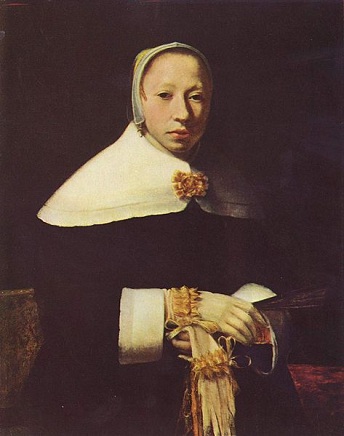 A Young Woman, ca. 1657 (Johannes Vermeer) (1632-1675)   Szépművészeti Múzeum, Budapest   