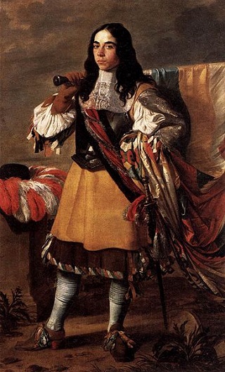 A Young Man, 1664  (Victor Boucquet) (1619-1777)   Musée du Louvre, Paris,  R.F. 1155  