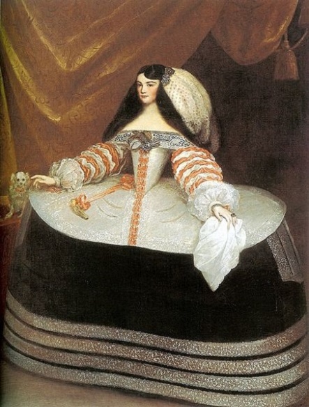 Inés de Zúniga, Countess of Monterrey, ca. 1660 (Juan Carreño de Miranda) (1614-1685)  Museo Lazaro Galdiano, Madrid