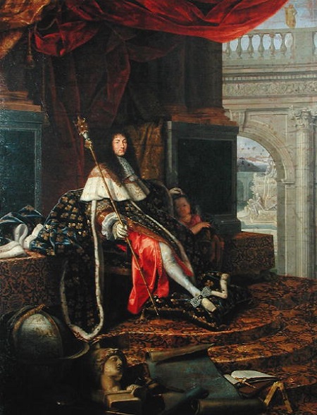 Louis XIV, King of France, 1667 (Henri Testelin) (1616-1695)  Musée National du Château et des Trianons, Versailles   
