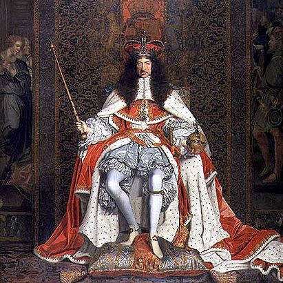 Charles II, King of England, ca. 1661 (John Michael Wright) (1617-1694)  The Royal Collection, UK 