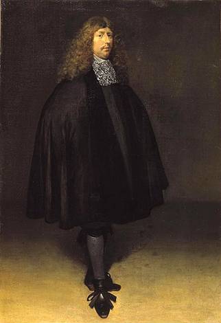Self-Portrait, 1668  (Gerard ter Borch) (1617-1681) Mauritshuis, Den Haag,     177 