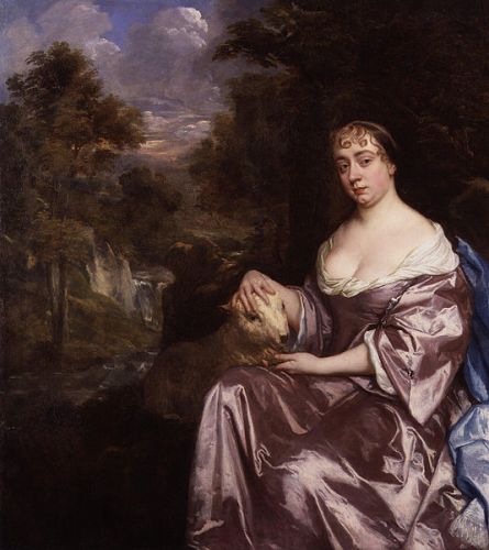 Elizabeth Hamilton, Countess de Graumont, ca. 1665 (Sir Peter Lely) National Portrait Gallery, London  