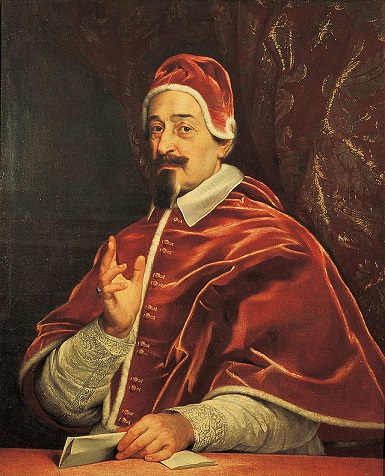 Pope Alexander VII, ca. 1665 (Giovanni Battista Gaulli, il Baciccio) (1639-1709)   Location TBD 