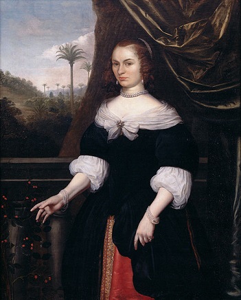 Dina Lems, ca. 1660 (Daniel Vertangen) (1600-ca. 1684) Rijksmuseum Amsterdam, SK-A-4970  