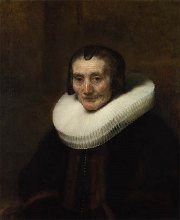 Margaretha de Geer, wife of Jacob Trip, 1661 (probably by Rembrandt van Rijn) (1606-1669)  Location TBD