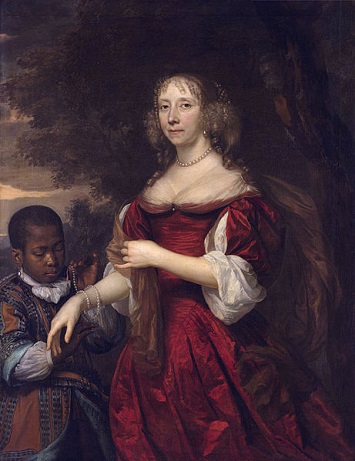 Margaretha van Raephorst, wife of Cornelis Tromp, 1668 (Jan Mijtens) (ca. 1614-1670)  Rijksmuseum Amsterdam, SK-A-285  