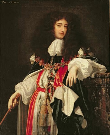 Prince Rupert of the Rhine, Count Palatinate, ca. 1668 (attributed to Simon Pietersz. Verelst) (1644-1717)  Location TBD 