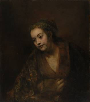 Hendrickje Stoffels, ca. 1655-1660  (Rembrandt van Rijn) (1606-1669)   The Metropolitan Museum of Art, New York, NY     26.101.9  