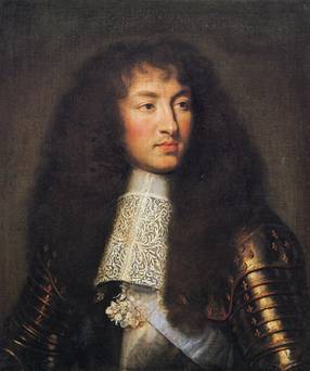 Louis XIV at 23 years old, 1661  (Charles le Brun) (1619-1690)   Location TBD