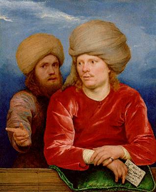 Double Portrait, ca. 1660- 1662  (Michael Sweerts) (1618-1664)   J. Paul Getty Museum, Los Angeles, CA    85.PB.348 