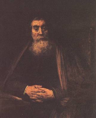 An Old Man, ca. 1665  (Rembrandt van Rijn) (1606-1669)   Galleria degli Uffizi. Firenze   