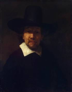 Jeremiah Becker, 1666  (Rembrandt van Rijn) (1606-1669)    State Hermitage Musuem, St. Petersburg