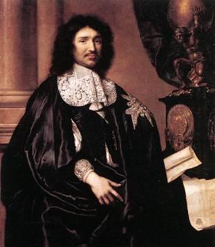  Jean-Baptiste Colbert, 1666 (Claude Lefebvre) (1637-1675)   Musée National du Château et des Trianons, Versailles 