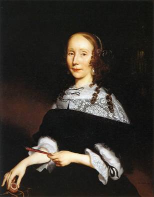 A Woman, ca. 1666-1667 (Nicolaes Maes) (1634-1693)  Museo Thyssen-Bornemisza, Madrid