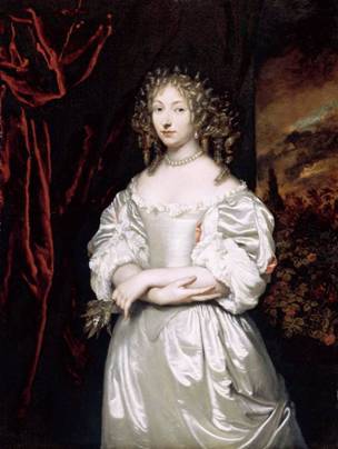 Suzanna Huygens, ca. 1667-1669 (Caspar Netscher) (1639-1684)   Private Collection