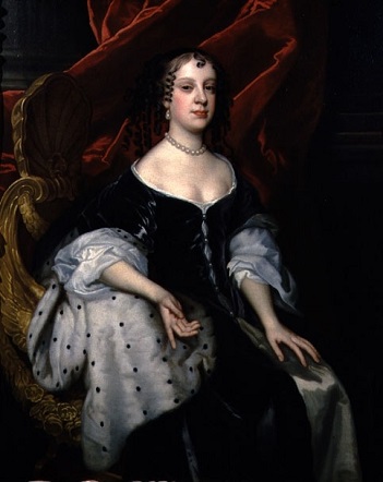 Catherine of Braganza, Queen Consort of England, 1665 (Sir Peter Lely) (1618-1680)  Philip Mould Ltd., London