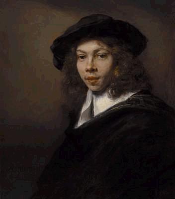 A Young Man, 1666  (Rembrandt van Rijn) (1606-1669)The Nelson Atkins Museum of Art, Kansas City, MO 31.75   
