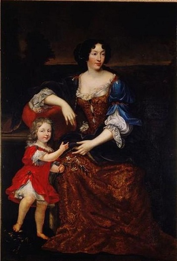 Élisabeth Isabelle de Orléans, Madame de Guise, 1672 (Pierre Mignard) (1612-1695)    Château de Blois