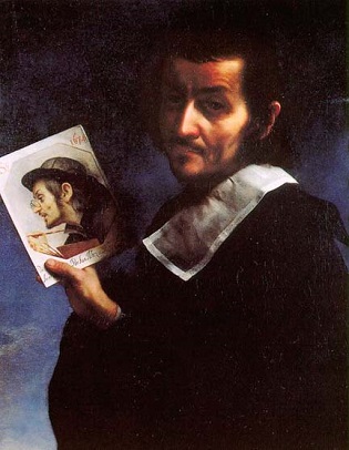 Self-Portrait, 1674 (Carlo Dolci) (1616-1684)    Location TBD  
