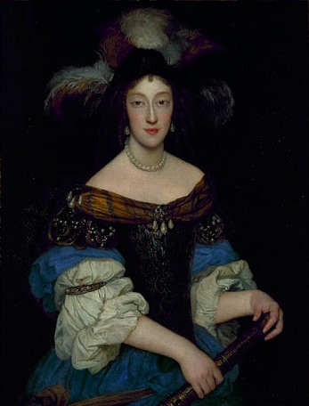 Henriette Adelaide of Savoy, Electress of Bavaria, 1670 (attributed to Jean Delamonce) (1635-1708)   Bayerische Staatsgemäldesammlungen Munich 