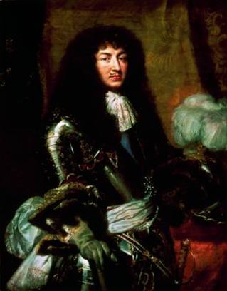 Louis XIV at 32, ca. 1670   (Claude Lefebvre)    (1632-1675)     Location TBD