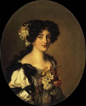 Hortense Mancini (most likely), ca. 1670 (Jacob Ferdinand Voet) (1639-1700)    State Hermitage Musuem, St. Petersburg     