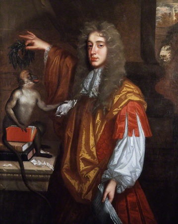 John Wilmot, 2nd Earl of Richmond, ca. 1672 (Unknown Artist) National Portrait Gallery, London,   NPG 804