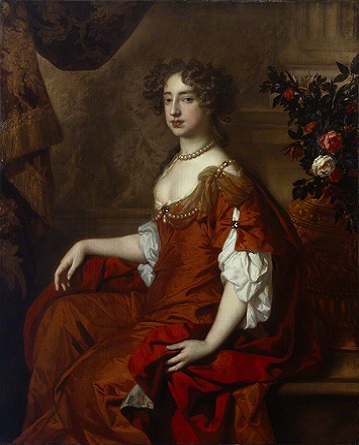 Queen Mary II, 1677 (Sir Peter Lely) (1618-1680) National Portrait Gallery, London  NPG 6214  