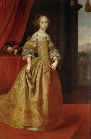 Maria Antonia of Austria, Electress of Bavaria, 1684  (Benjamin von Block) (1631-1690) Kunsthistorisches Museum, Wien,  Gemäldegalerie