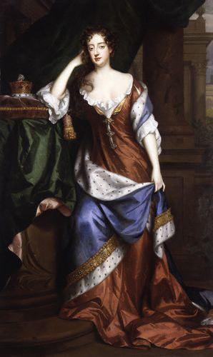 Frances Teresa Stuart, 1687  (William Wissing/ Jan Van der Vaart) (1656-1687/??-??) National Portrait Gallery, London, NPG 4996  