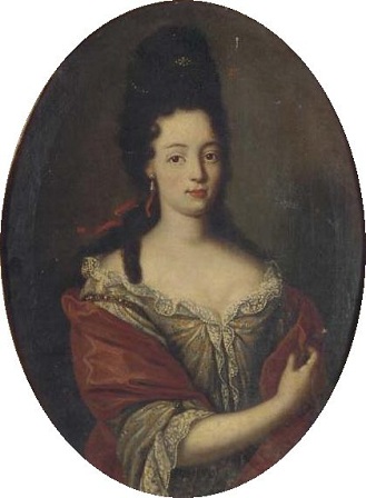 Maria Angela Caterina di Este, Princess of Modena and Carignan, ca. 1684 (follower of Hyacinthe Rigaud) (1657-1743)  Location TBD 