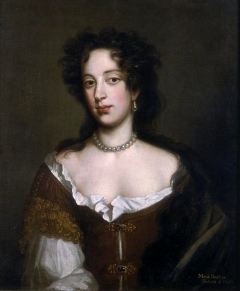 Mary of Modena, 2nd wife of James II of England, 1680 (Willem Wissing) (1656-1687)   Location TBD 