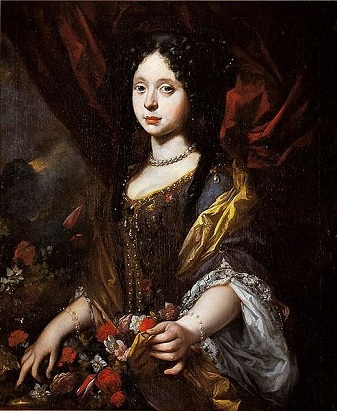 Anna Maria Luisa de Medici, ca. 1685 (Antonio Franchi) (1638-1707)   Location TBD 