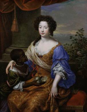  Louise de Kéroualle, Duchess of Portsmouth, 1682 (Pierre Mignard) (1612-1695)    National Portrait Gallery, London   NPG 497         